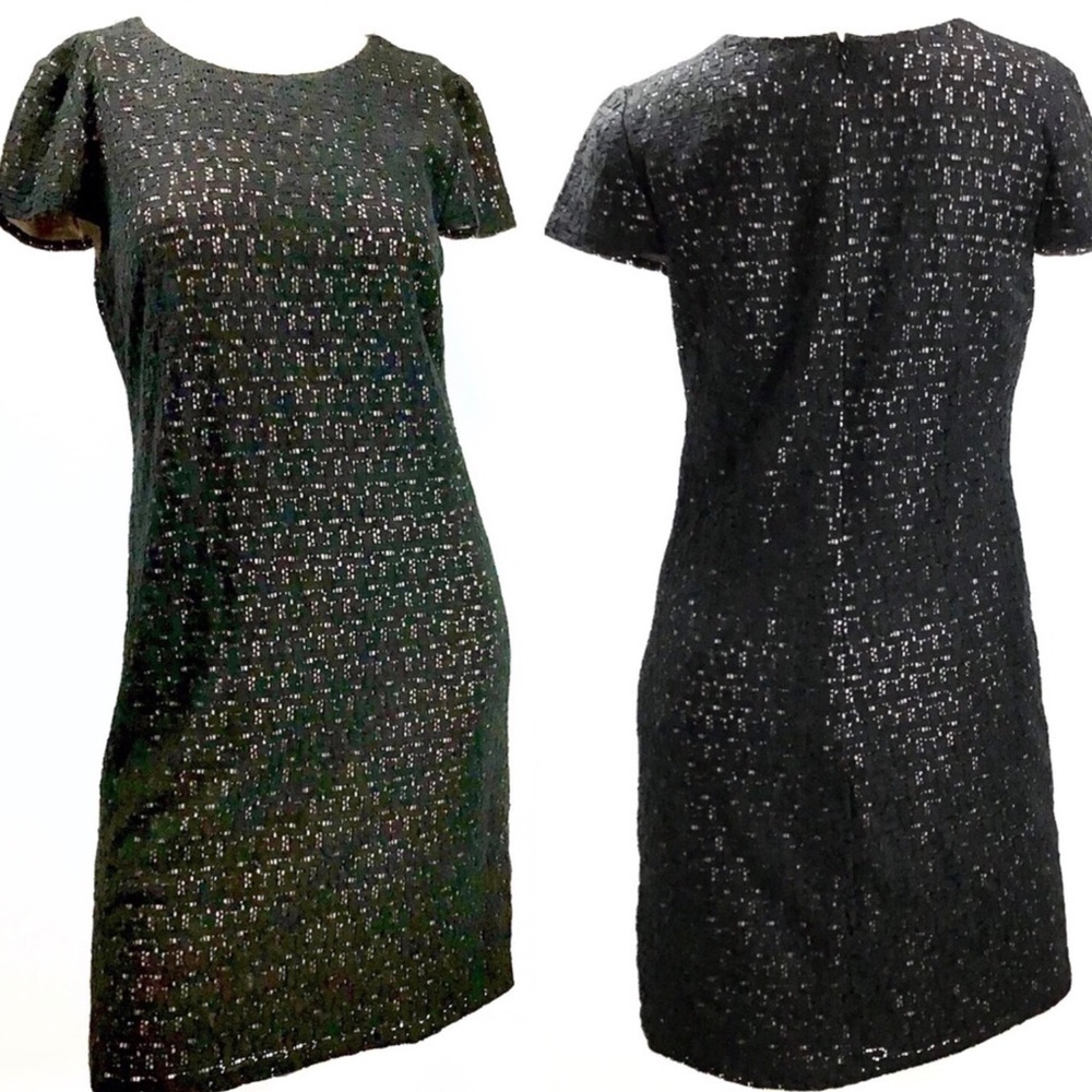 “Suzi Chin” Lace Sheath Dress (Sz 8)
